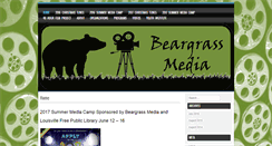 Desktop Screenshot of beargrassmedia.com