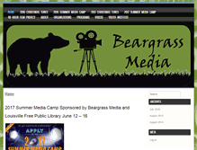 Tablet Screenshot of beargrassmedia.com